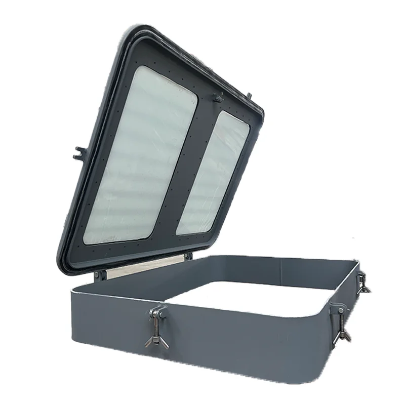 

Customized 316L Stainless Steel Oval Skylight Marine Window Boat Accessories for Yacht Roof Premium Marine Supplies