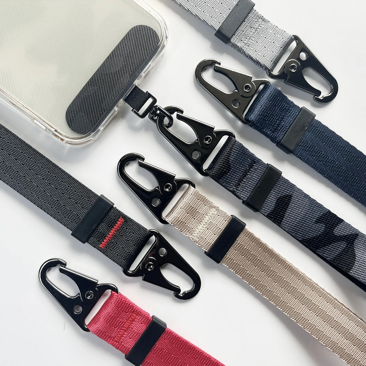 

IBMRS Hand Strap Wrist Strap for Phone and Camera,Black Security Anti-Drop Lanyard, Hands Free Short Rope