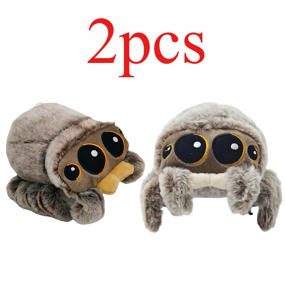 

Мягкие плюшевые животные, игрушка-паук, черная маленькая Лукас, имитация подушки, кукла, аниме, подушка для игровой комнаты, Decora, подарок на день рождения