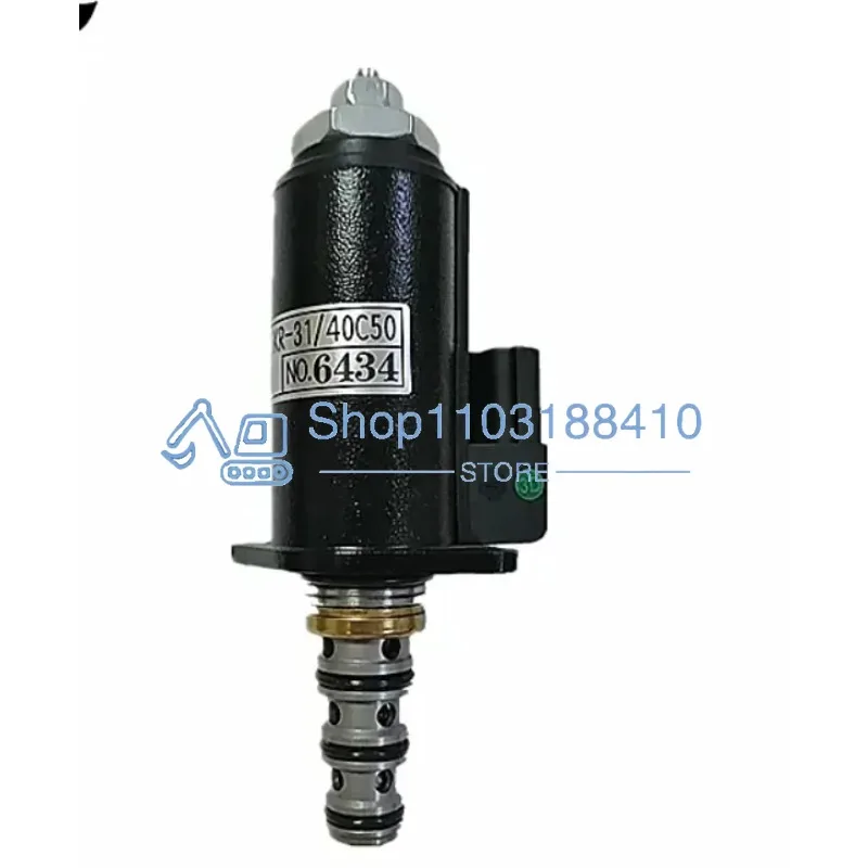 Großhandel YN35V00047F1 YN35V00048F1 YN35V00049F1 YN35V00050F1 YN35V00051F1 24V Hydraulisches Magnetventil FÜR kobelco sk200-8