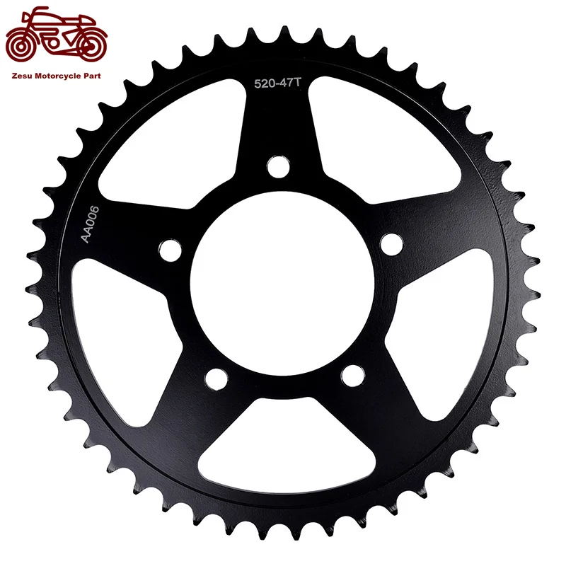 520-47T 520 47 Tooth Motorcycle Rear Sprocket For SUZUKI DL250 L7 L8 -L9 M0 V-Strom 2017-2020 GSX250 RZA-M0 2020 GSX250R GP 2020