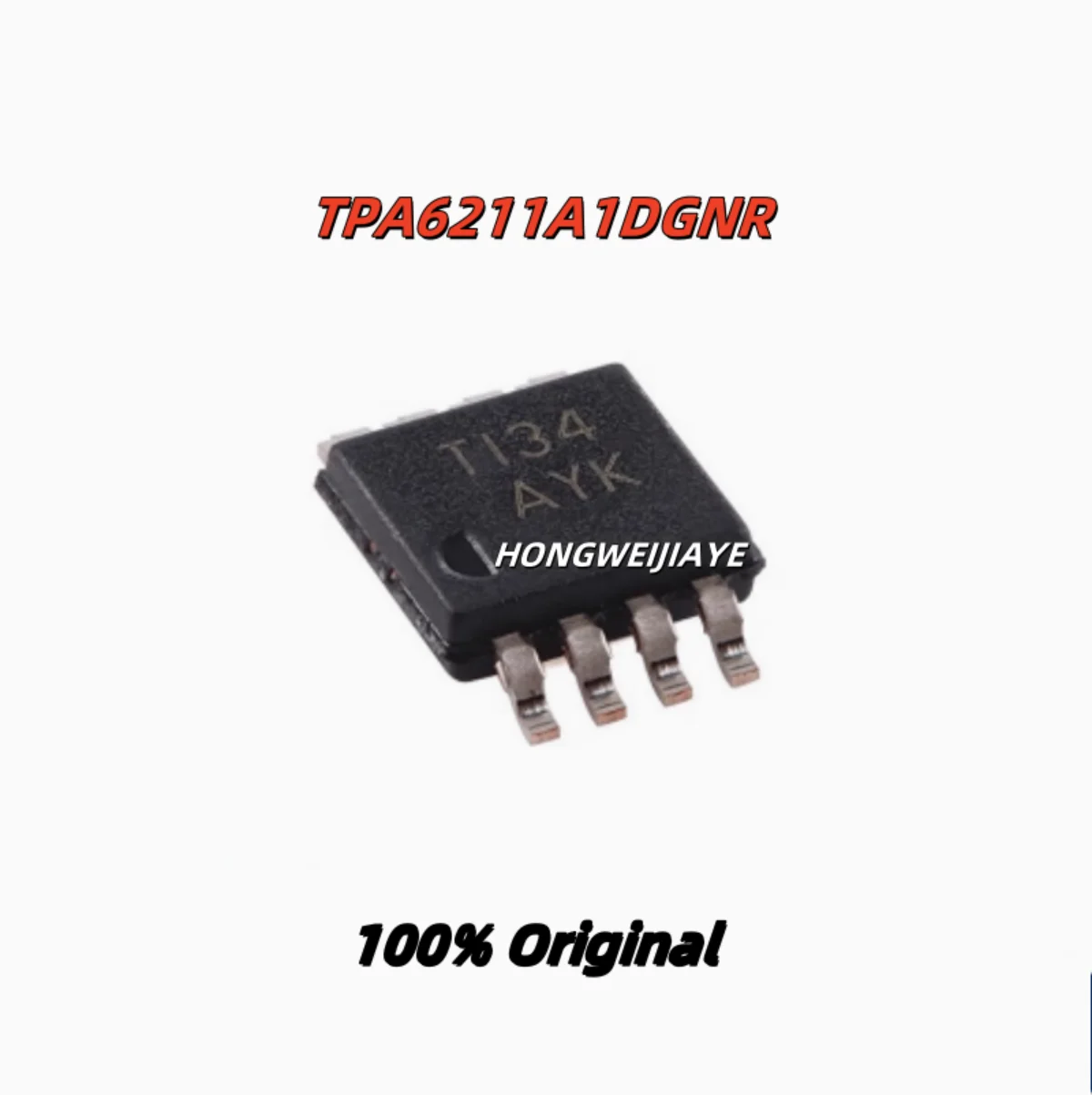 

5PCS 100% New TPA2005D1DGNR BAL TPA6211A1DGNR AYK VSSOP-8 Brand New Original Chips ic