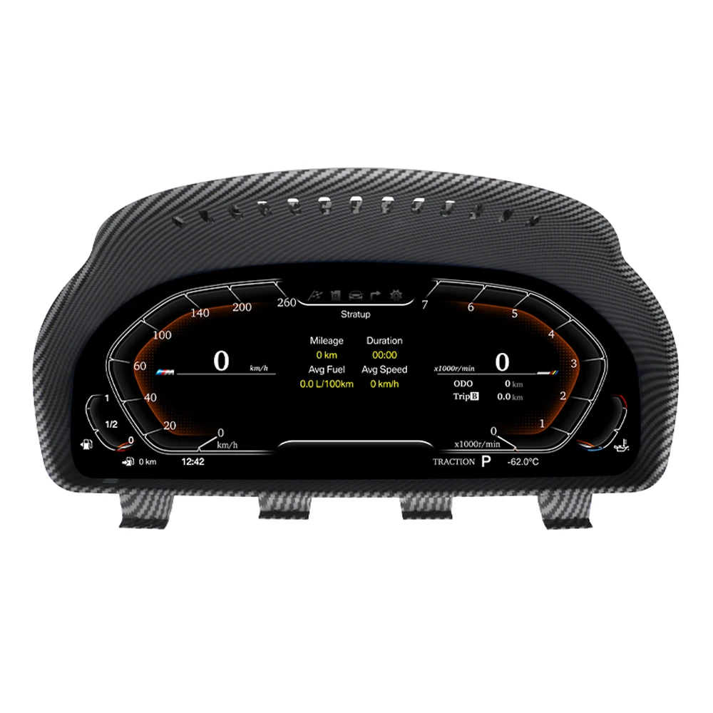 12.3Inch Car LCD Digital Dashboard Cluster for BMW 5 6 7 Series F01 F02 F03 F06 F10 Instrument Panel Speedometer Virtual Cockpit
