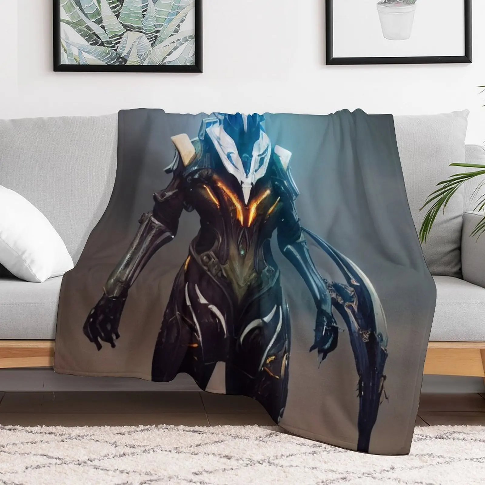 warframe Throw Blanket