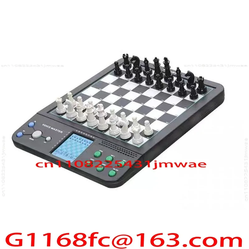 Beginners Chess Computer Electronic Board with Talking English Germany Magnetic Chess Pieces Self Teaching Program
