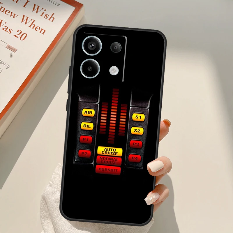 Knight Rider KITT Car Funda For Xiaomi Redmi Note 14 13 10 11 12 15 Pro Plus Case For Redmi 15 14C 12C 10C 13C 15C - view 3