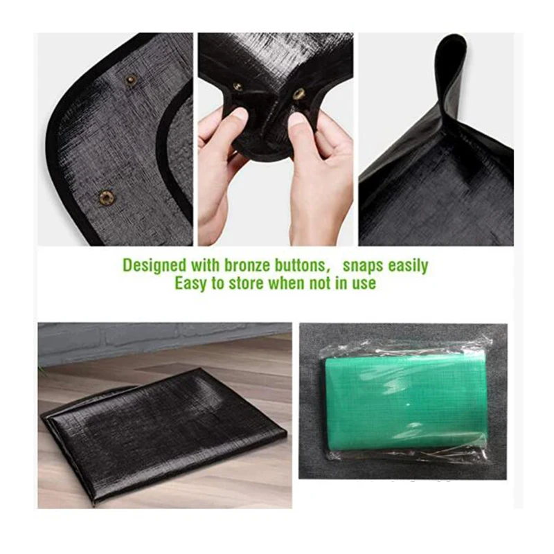 50CM 68CM 100CM Horticultural Pottery Transplant PE Plant Mat Foldable Waterproof Reusable Small Pet Mat .A2