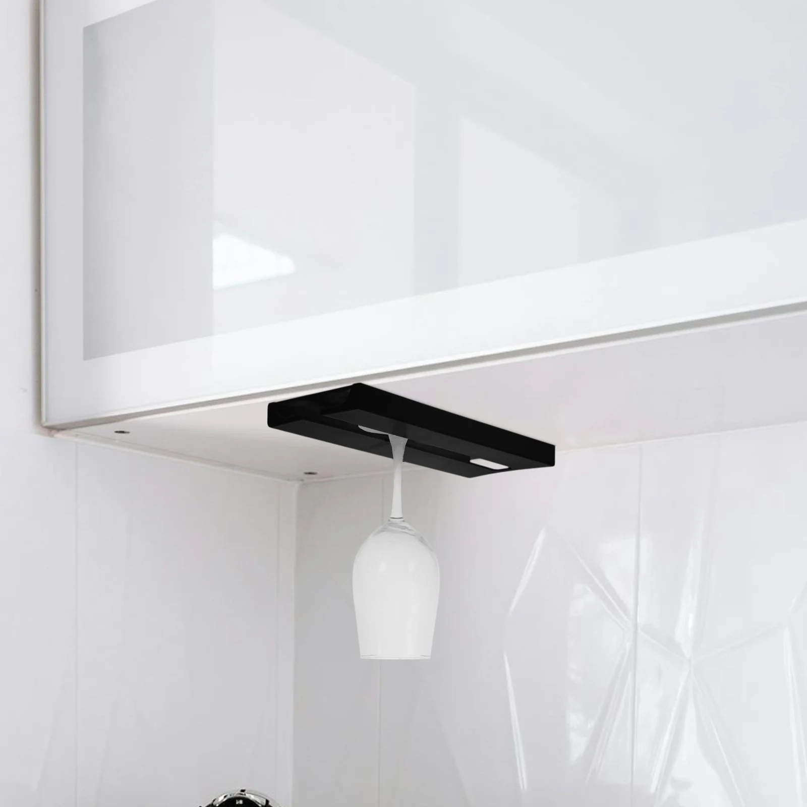 

Unique Appearance Wine Glass Organizer Under Cabinet Cup Hangers For Bars Stands Sideboards