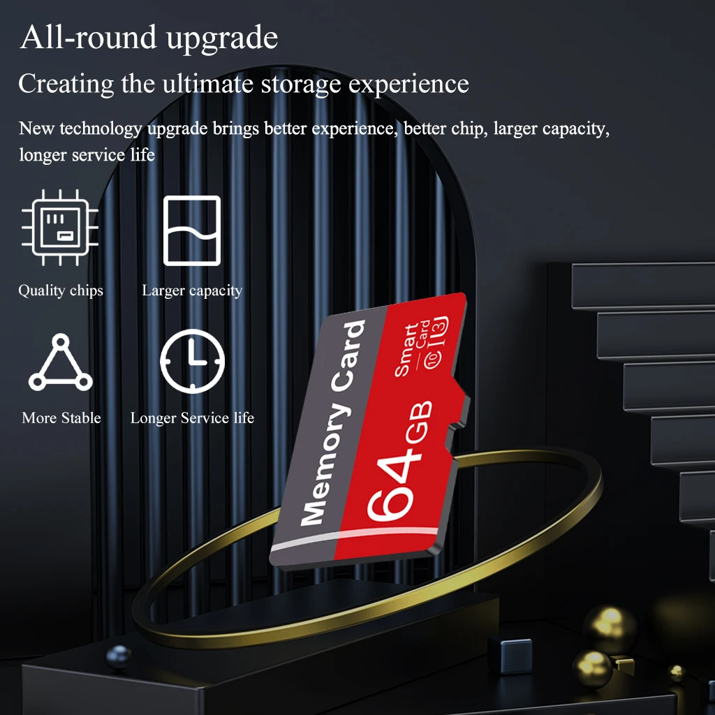 High Speed Mini SD Memory Card 128GB Class 10 Micro TF Flash USB Pen Drive Card 1GB 2GB 4GB 8GB 16GB 32GB 64GB for Smartphone
