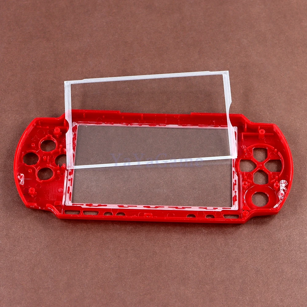 50PCS LCD Screen Display Plastic Cover Lens Panel for PSP 1000 2000 3000 Game Console Clear Glass Lens For psp1000 2000 3000