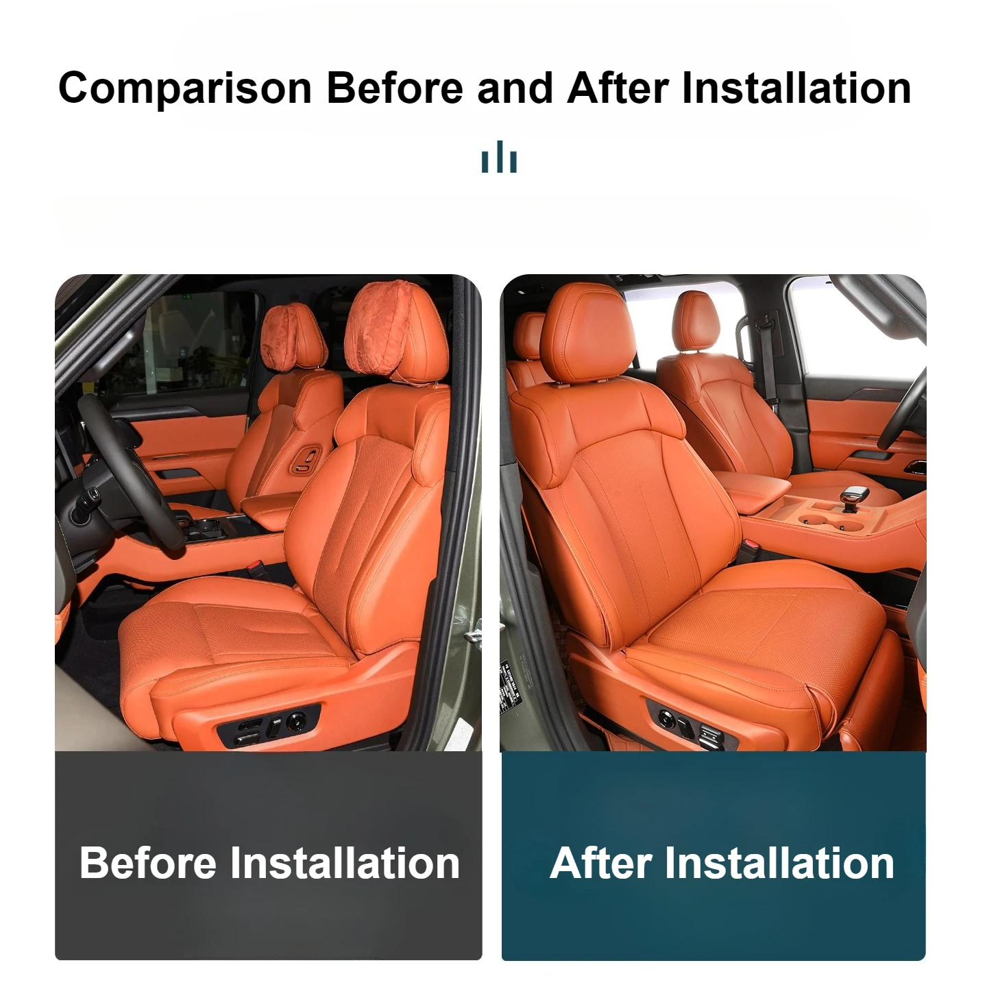 For BAIC Jishi Polestones 01 Rox 01 2023-2025 Full car seat cushion cover half pack breathable all season universal