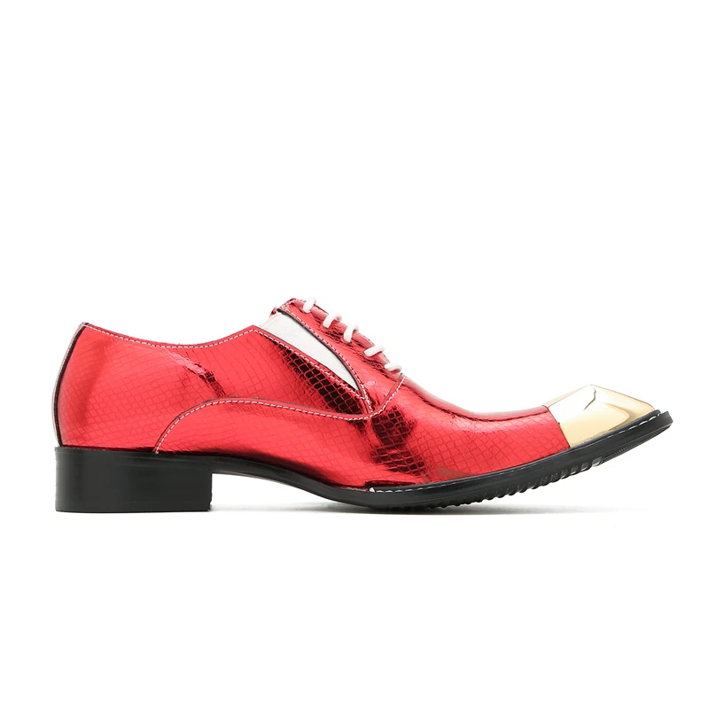 Quadratische quadratische Niet Stil lässige Lederschuhe modische Persönlichkeit bequeme Herren schuhe trend ige Leder neunte Hosen Schuhe – Detail 12
