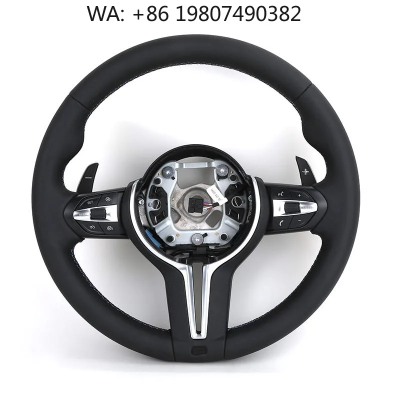

Dual Composition Sport Refit Steering Wheel, Carbon Fiber Leather Plus PVC Custom Parts Fit Common Mid Size SUV Auto Interior Mo