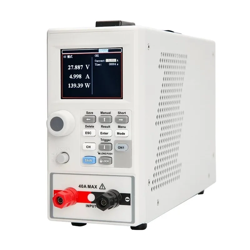 For High Precision Programmable DC Electronic Load Meter Dual Channel Current Power Supply Tester
