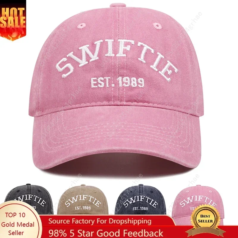 

1989 washed embroidered soft top cowboy baseball caps for men and women vintage old Daddy hats casual cap caps fashion everyt