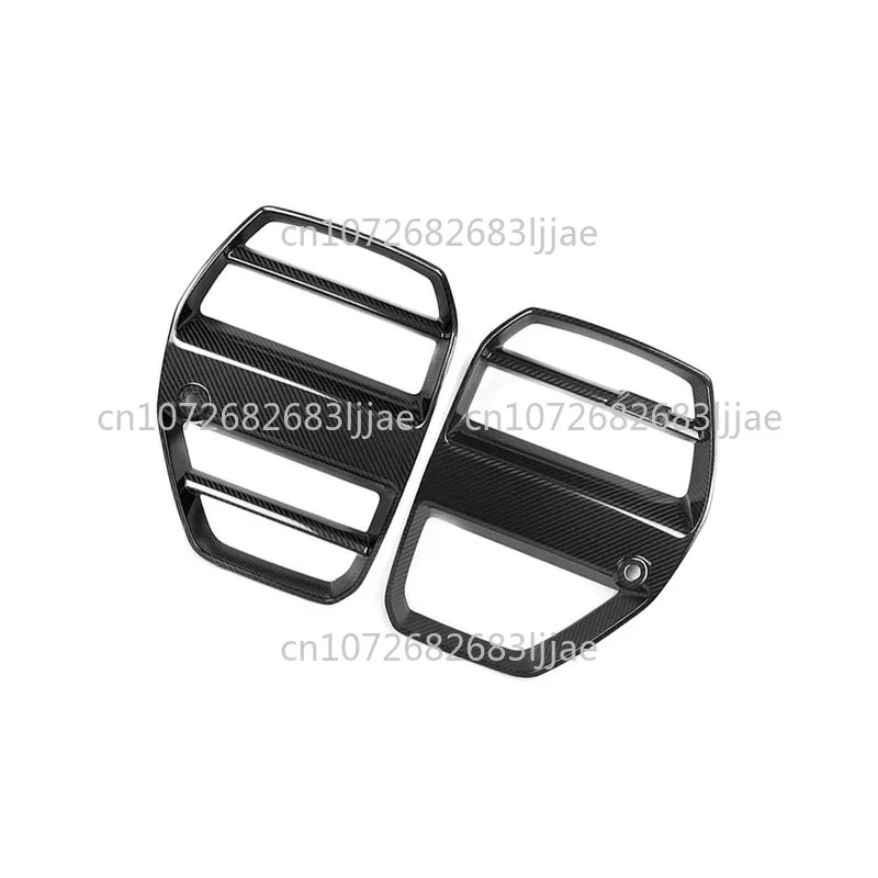 Dry Carbon Fiber Car Front Bumper Grille for  3 4 Series G80 M3 G82 G83 M4 2021+ Racing Grills FRP Body Kits Accessories