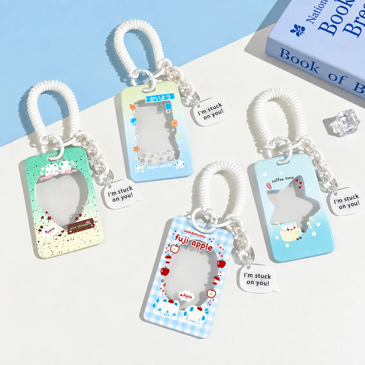Card Sleeve Transparent Chest Badge School Badge Work Badge Card Bag Student Wholesale Hanging Rope ID Sleeve Protective Cover