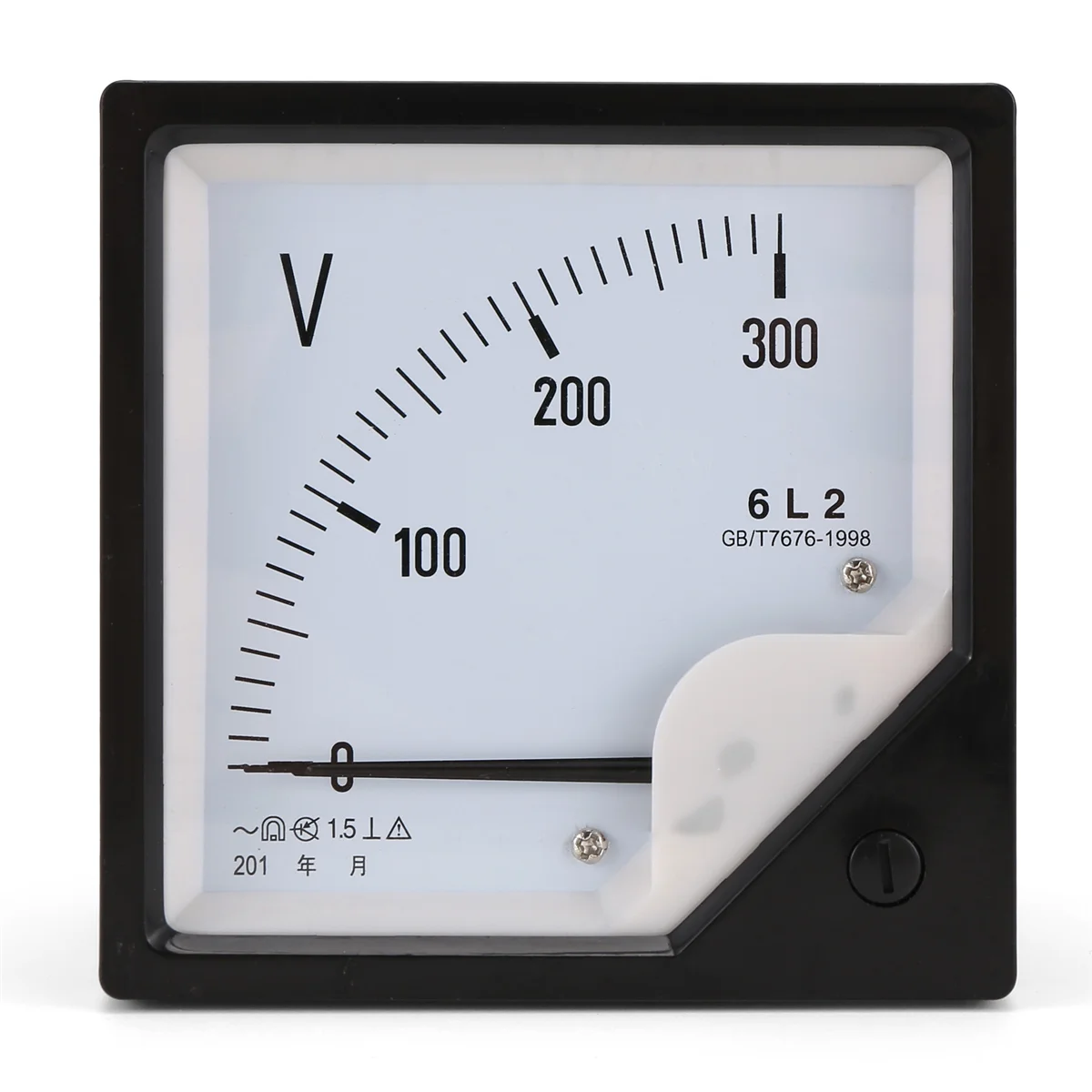 6L2 Voltmeter AC 300V Pointer Type Voltage Meter Mechanical Header