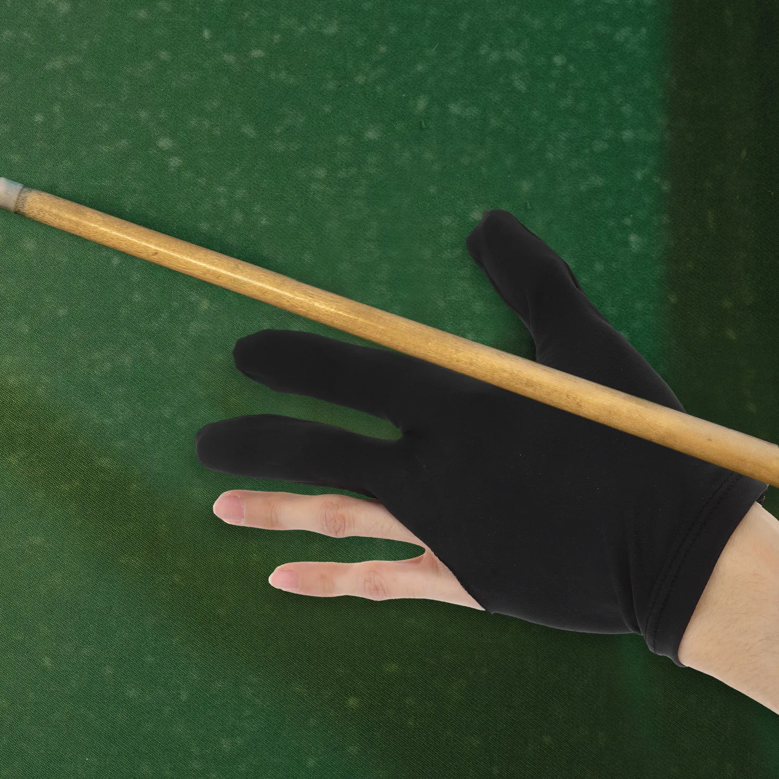 

12Pcs 3-Finger Billiard Gloves Flexible Fit Elastic Wrist Breathable Pool Snooker Gloves Cue Shooting Accessories