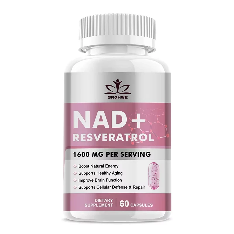 

NAD+Resveratrol Supplements NAD+Anti Aging and Natural Cell Regeneration Capsules