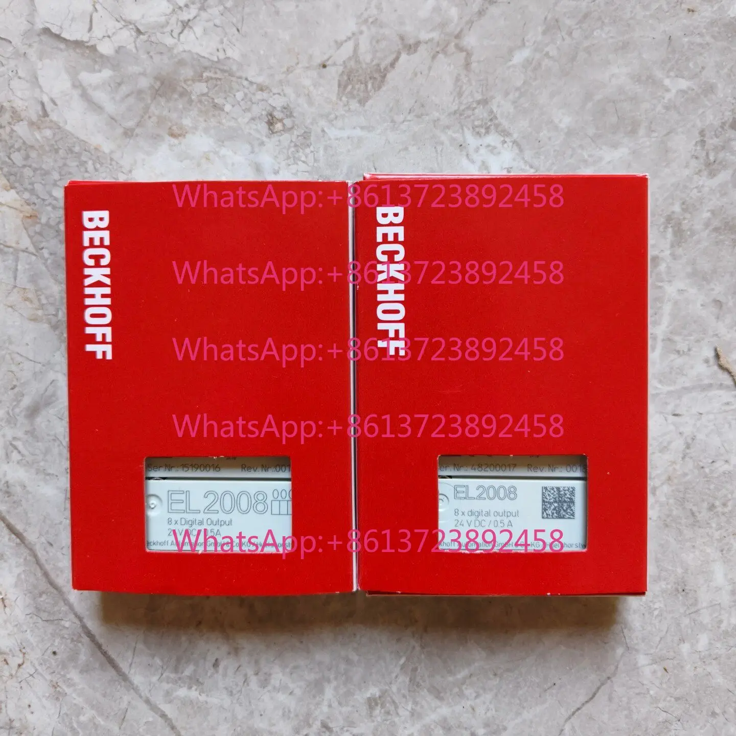 Beckhoff EL2008 module is original and genuine.