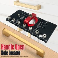 35mm Hinge Punch Locator Kit Adjustable 3-6mm Drilling Depth with Versatile Easy Installation Complete Set for Cabinet Door