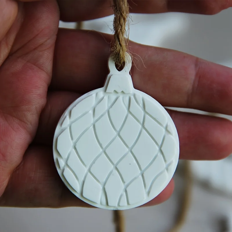 1 DIY-Weihnachtsstern- und Schneeflocken-Silikonform für bemalte hängende Ornamente – Muschel- und Seestern-Gips-Diffusorstein – Detail 8