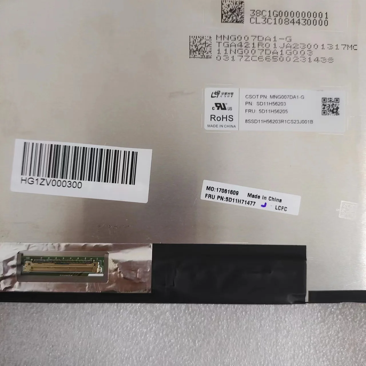 Imagem -05 - para Lenovo Legion Pro 16iah7h Ideapad Jogos 316iah7 3-16arh7 Tela Lcd Mng007da1-g Ne160qdm-ny1 Mng007da1-9 165hz Display