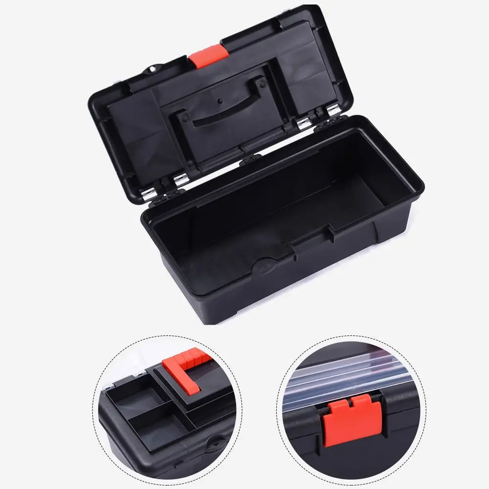 Portable Parts Box Plastic Toolbox Equipment Box Multi-function Instrument Protection Box Tool Organizer Equipment Tool Case