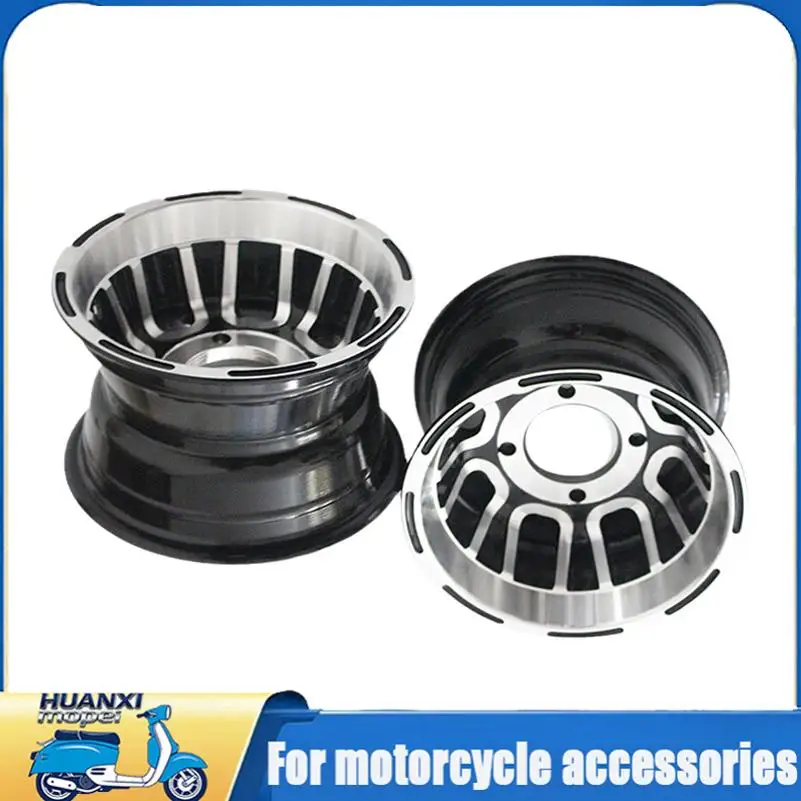 8 Inch Aluminum Alloy Front Rear Wheel Hub Lightweight Corrosion Resistant Rim Fit ATV Quad Bike Go Kart Beach Buggy Golf Cart Off Road Replacement Parts - view 5