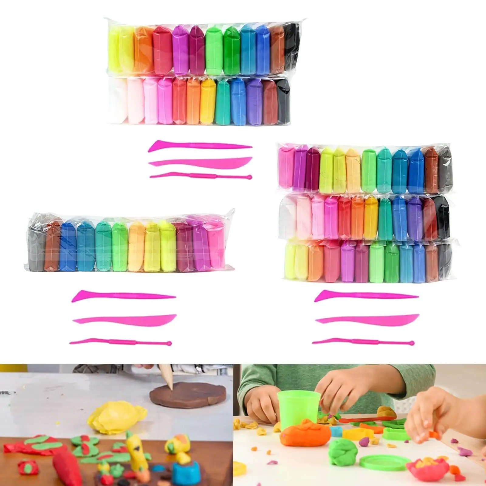 Modeling Clay Toys DIY Craft Molding Clay Art Decorative Molding Toys with