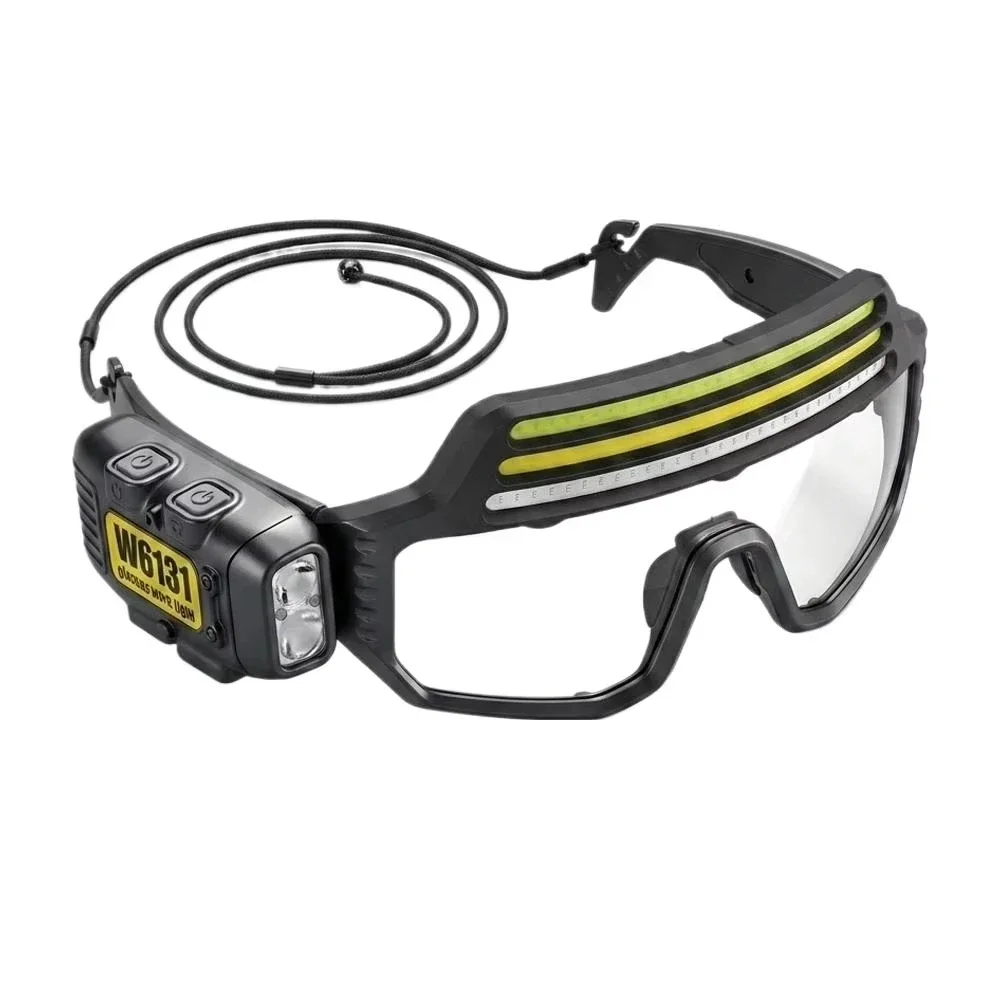 New glasses light High power Headlamp Long lasting Lithium Battery portable Outdoor Cycling Silicone Sensor Glasses Light view 5