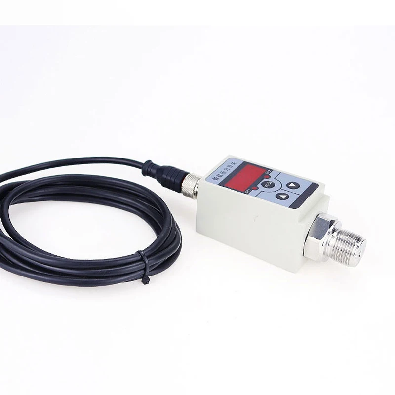 NPN PNP Intelligent Electronic -1 to 600 bar Digital Pressure Switch 4-20mA Hydraulic Pneumatic Pressure Switch Controller