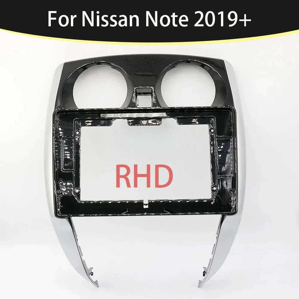 Para Nissan Note 2019+ RHD, accesorios interiores de 10.1 pulgadas, marco para reproductor de DVD con pantalla táctil, marco para DVD, panel de audio.