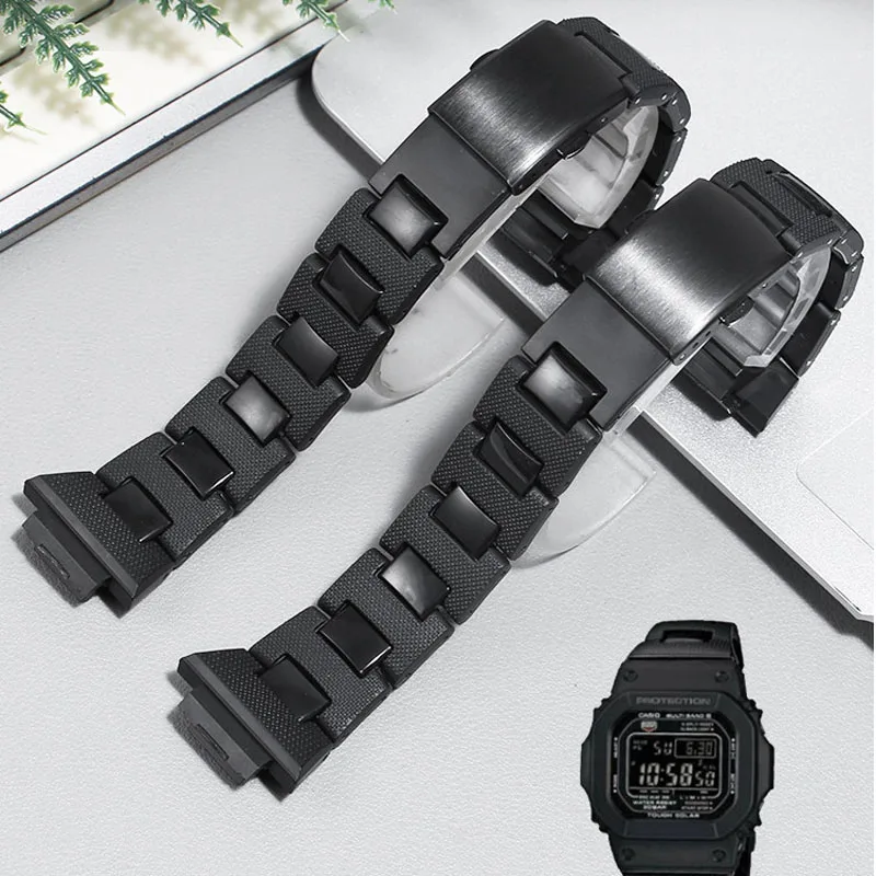 

16mm Convex Interface 16mm Replacement Original Accessories for Casio Plastic Steel DW-6900 9600/Dw5600/GW-M5610 Watch Strap
