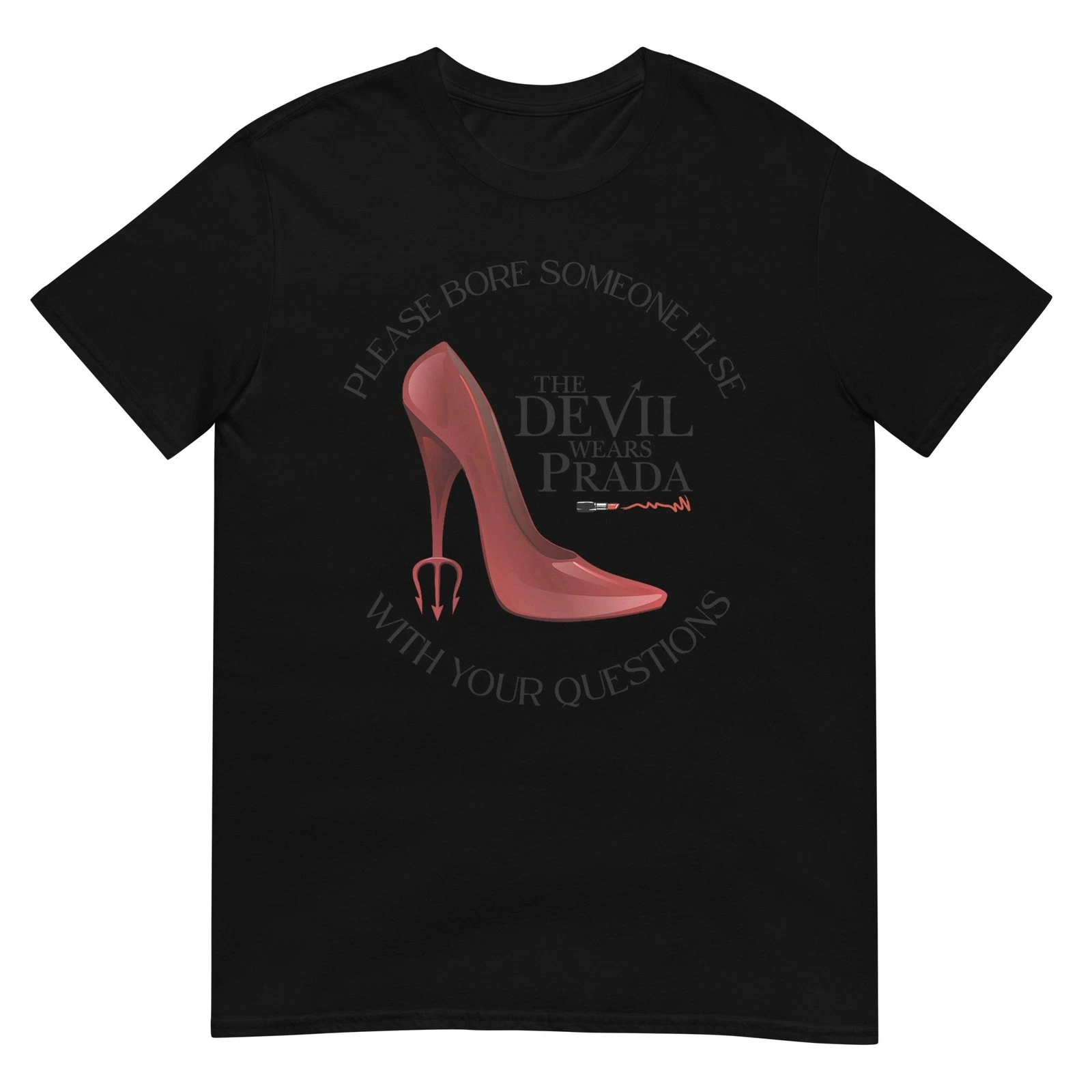 Camiseta unisex 100% algodón de la película The Devil Wears Prada 2 Miranda Priestly, novedad de verano 2026, camiseta oversize de moda para hombre, mercancía de la película