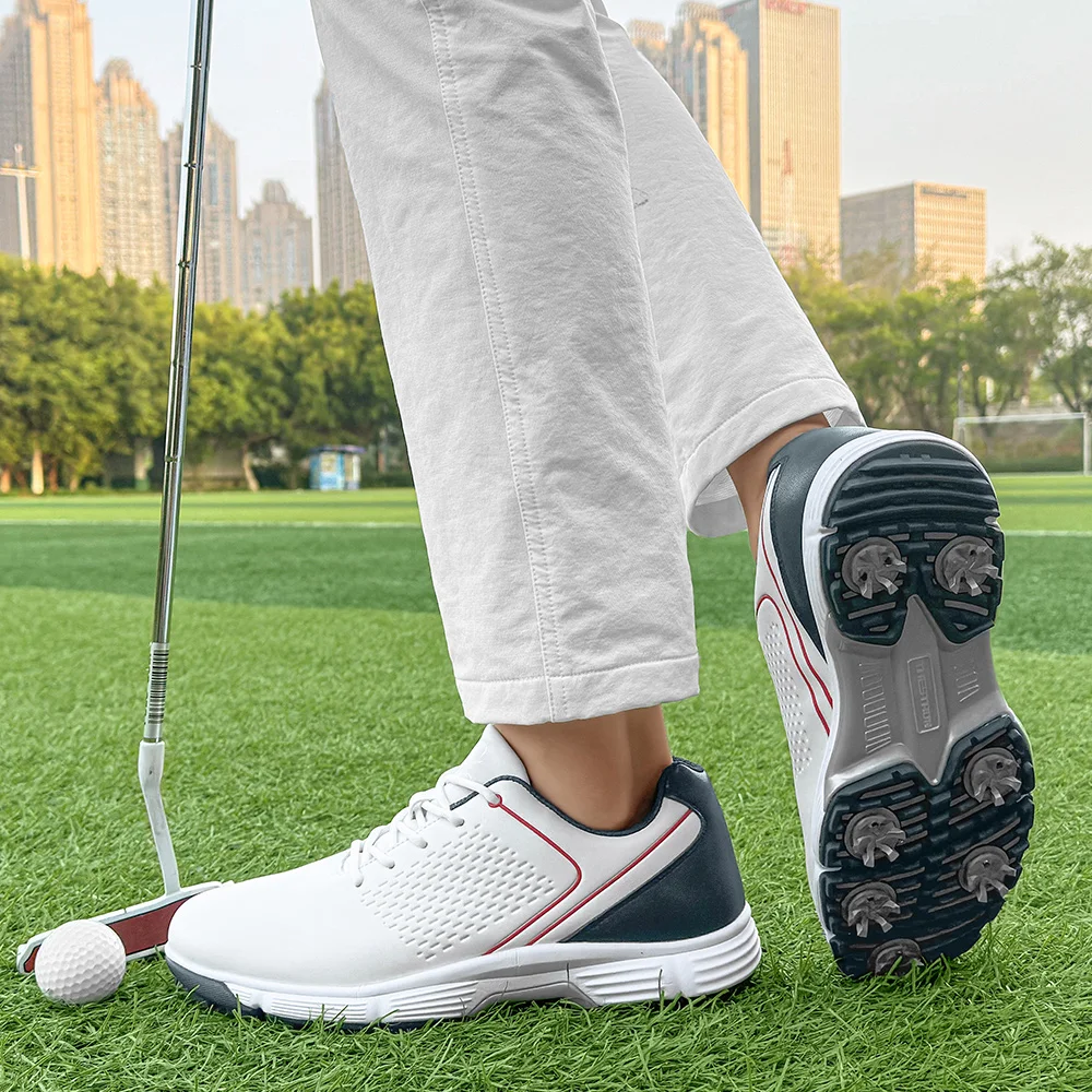 

Men Golf Shoes Luxury Walking Footwears for Golfers Male Non Slip
