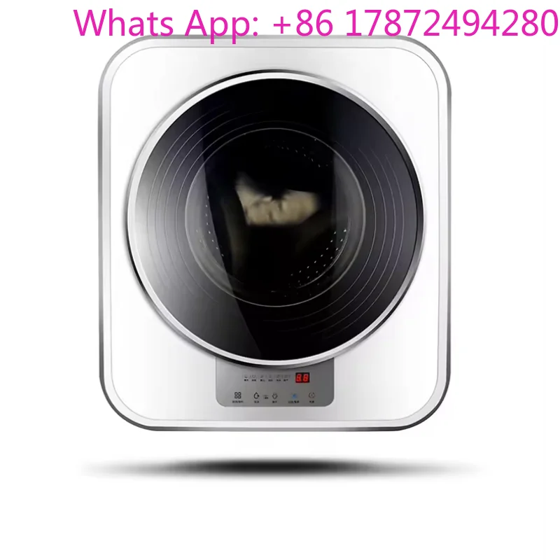 RV Mini Wall-Mounted Automatic Drum Washing Machine with Dryer for Caravan