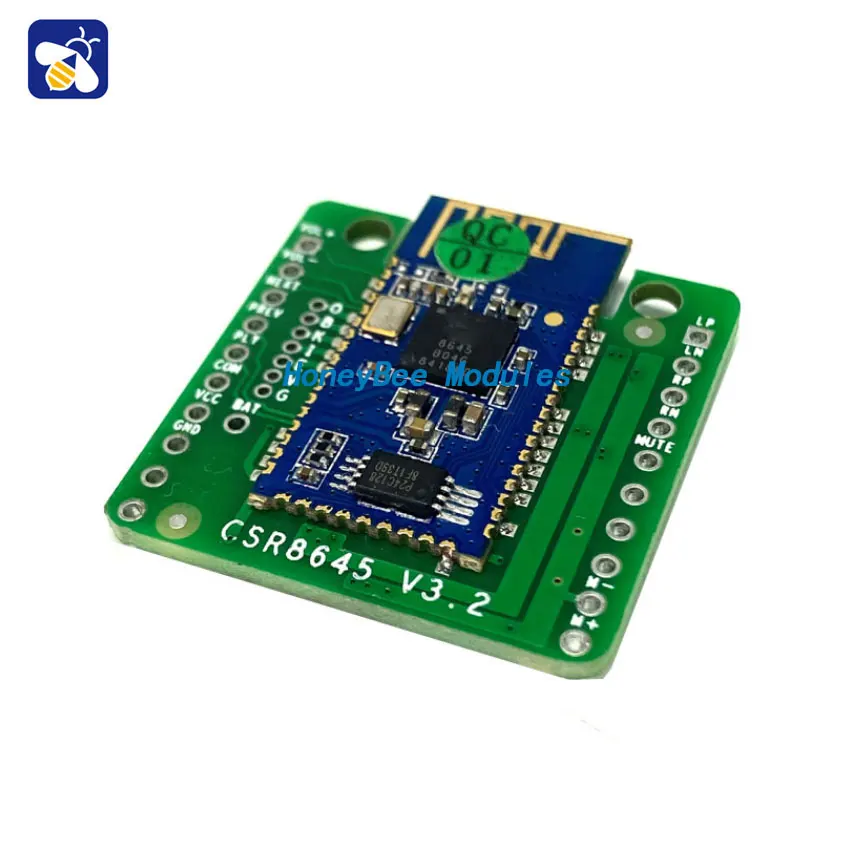 CSR8645 Bluetooth 5.0 amplifier board module audio receiver APTX dual 5W speaker audio amplifier lossless