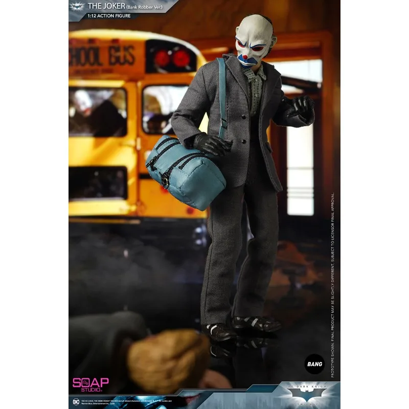 In Stock Original SOAPSTUDIO THE JOKER Bank Robber Ver 1/12 Movie Character Model Art Collection Toy Gift