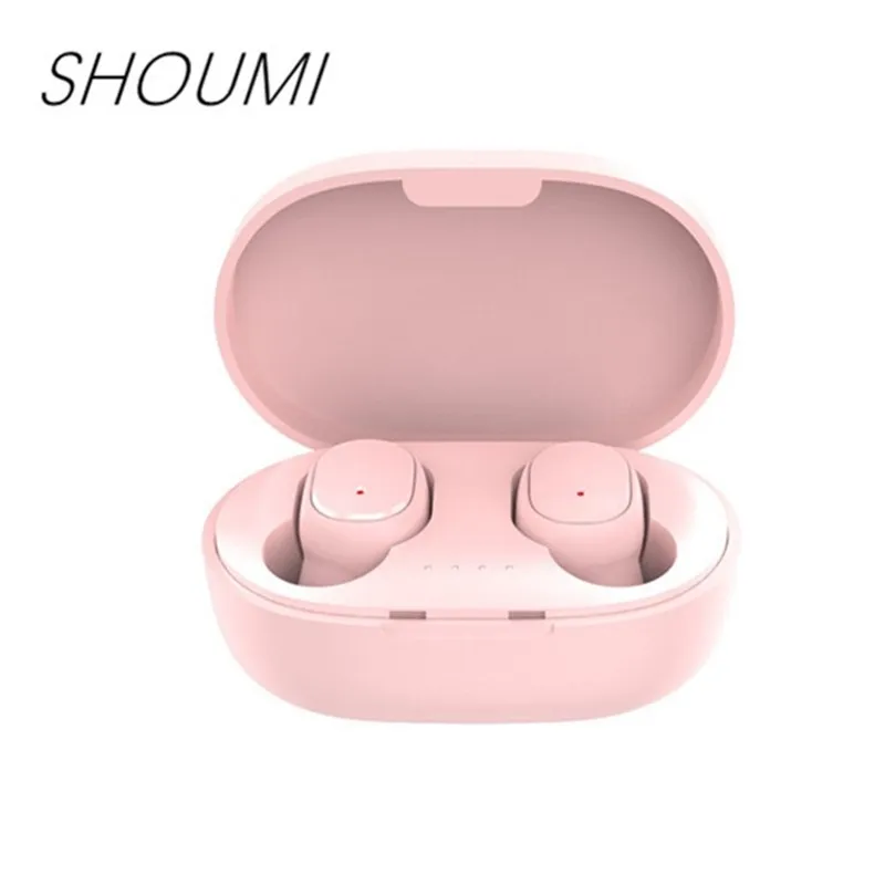 

Shoumi Дешевые большие беспроводные наушники Bluetooth-наушники Бас-гарнитуры Стерео шлем с поддержкой микрофона Тип C Зарядка Проводной режим