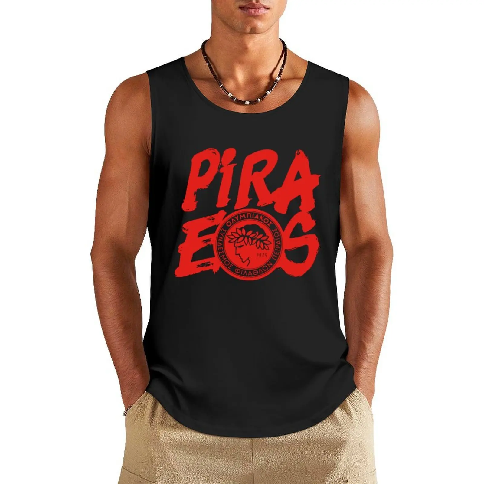 

Olympiakos Olympiakos Tank Top new in tops & t-shirt gym t-shirts T-shirt male