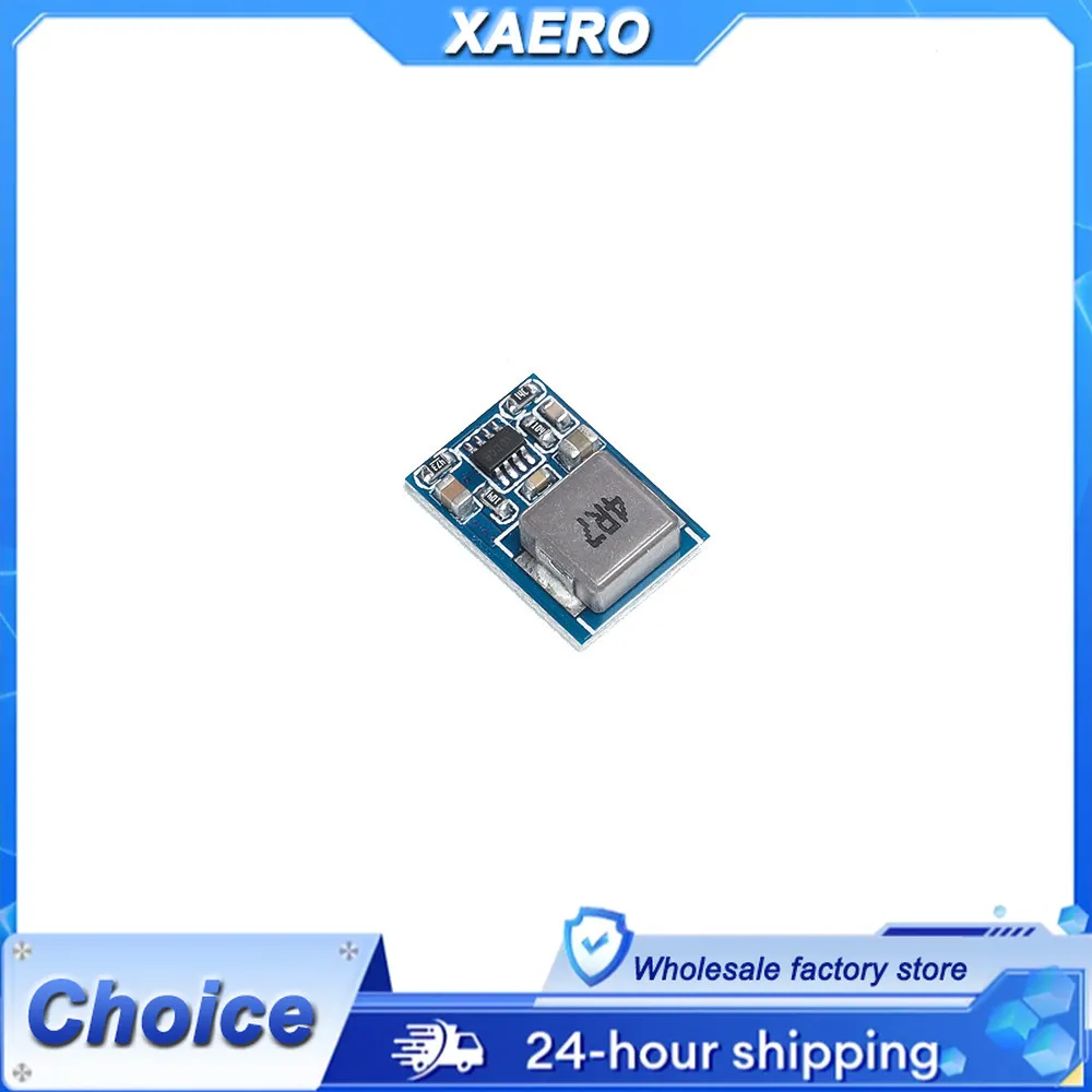 FOCPOT 0.5A Micro UBEC - Input 2-6S (7.5-26V) to 5V, Tiny Switching Regulator for RX & Low Power FPV Electronics