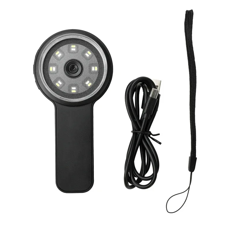 مجهر رقمي محمول بتكبير 100x مع شاشة 2 بوصة وعدسة مكبرة مع أداة قراءة مضيئة #3