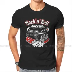 Rockabilly Vintage 50s Sock Hop Party Rock and Roll Rocker T Shirt Vintage Summer Cotton Men's Tees Harajuku O-Neck TShirt
