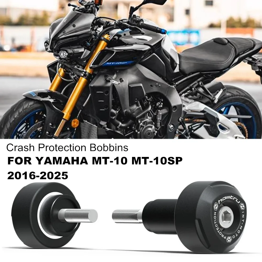 

Motorcycle Falling Protection Crash Pad Frame Slider Crash Protector For Yamaha MT-10SP MT-10 MT10SP MT10 2023 2024 2025 2026