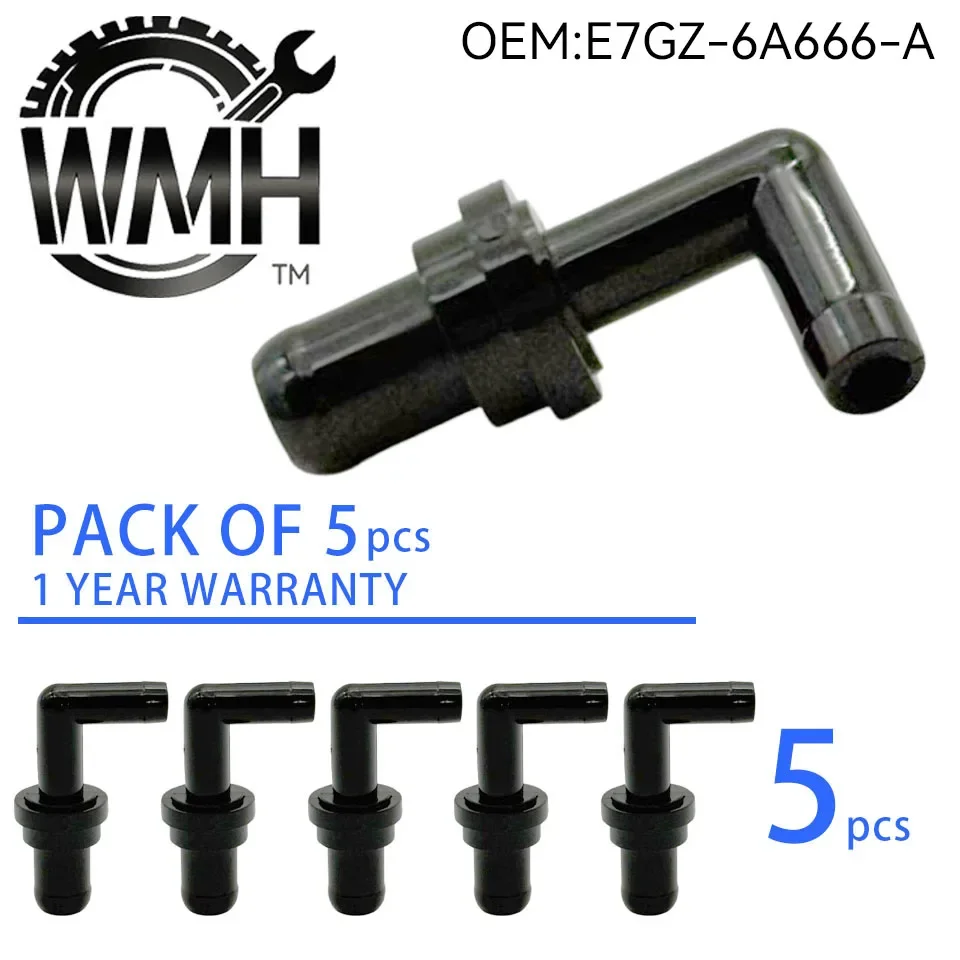 1/5/10Pcs OE E7GZ-6A666-A PCV Valve For Ford Mustang 5.0L V8 F-150 Bronco 1987-1996 Lincoln Town Car Auto Engine Parts