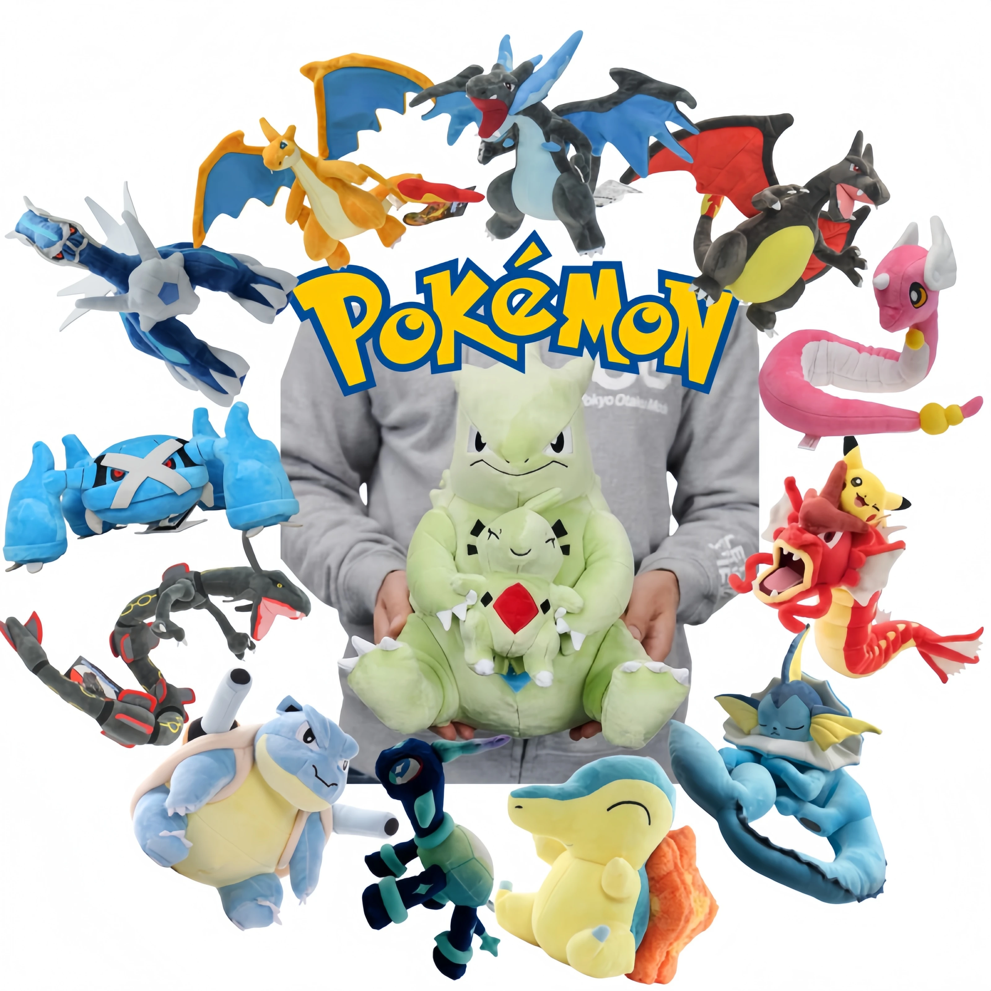 

Плюшевая игрушка Покемон: Пикачу, Тиранитар, Гардос, Метагросс, Райкуаза, Диалга, Чаризард, Драгонайр, Терапагос, а также аниме-куклы XY.