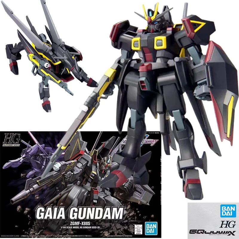 

Модель Bandai Gundam SEED HG 20 GAIA GUNDAM, модель персонажа аниме, коллекция роботов, игрушки, детские подарки, оригинал