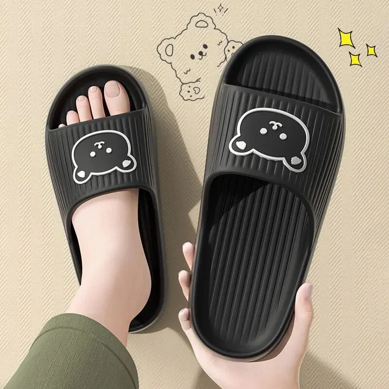 Quick Drying Shower Slippers, Silent and Non Slip Summer MEN'S Sandals and Slippers for WOMEN'S Bathrooms ZYT2413